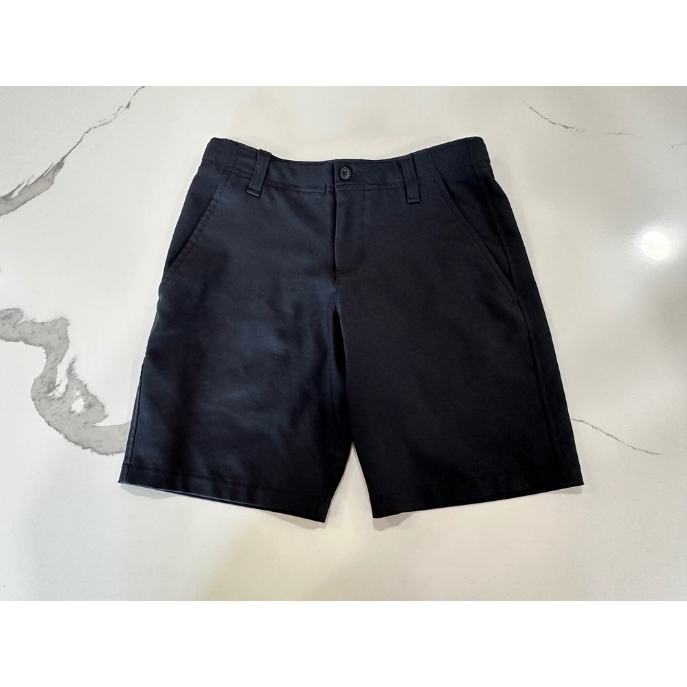 Under Armour Youth Shorts Black YSM Athletic Performance Casual Wear